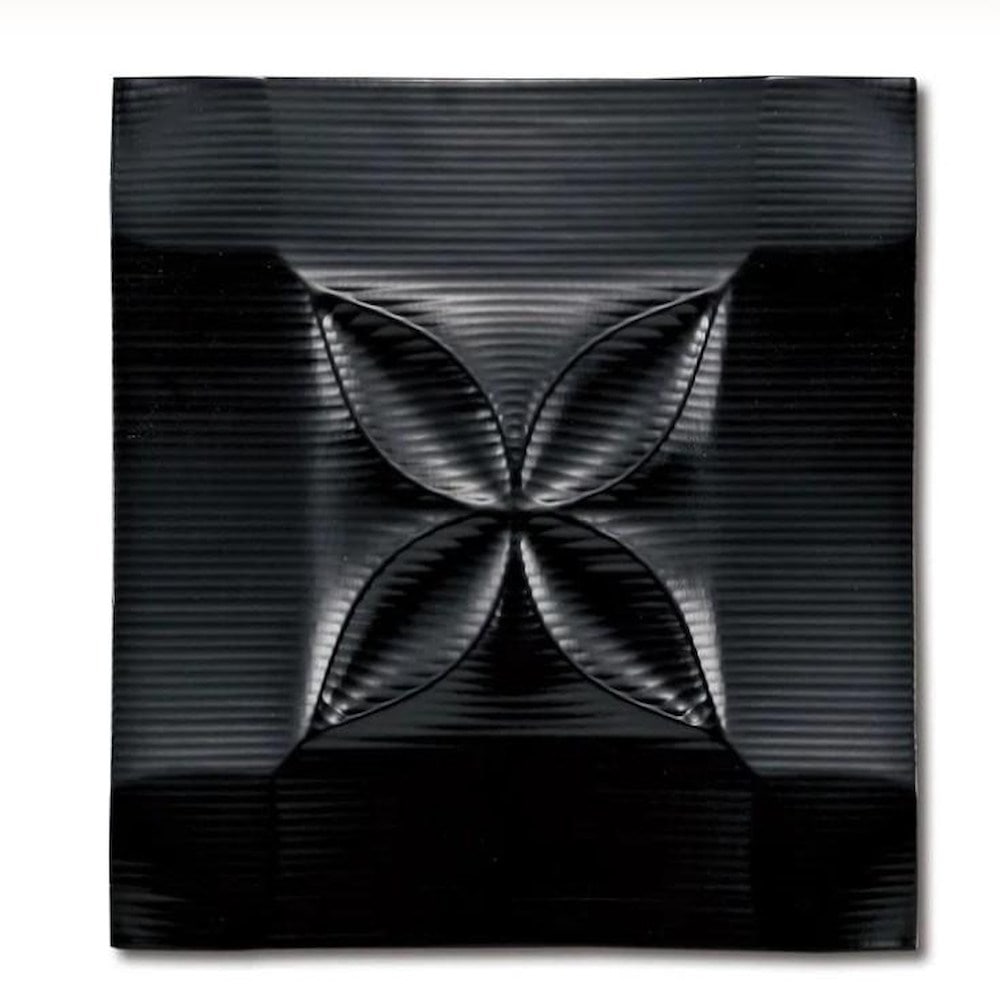 プラデック ウォール アート「フラッシュ」 ブラック 【直送品】 返品・キャンセル・他商品と同時購入は不可