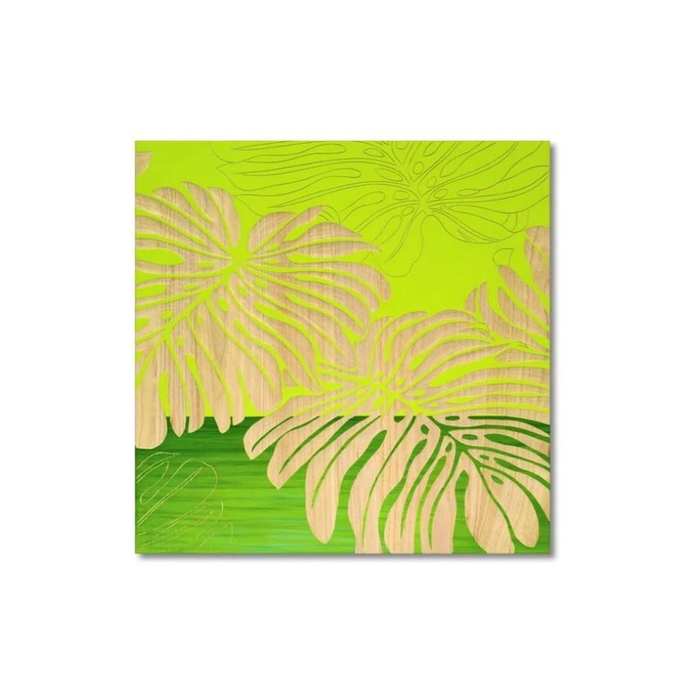 アート「ワイルド モンステラ」 GR+NP SA-15084 【直送品】 返品・キャンセル・他商品と同時購入は不可