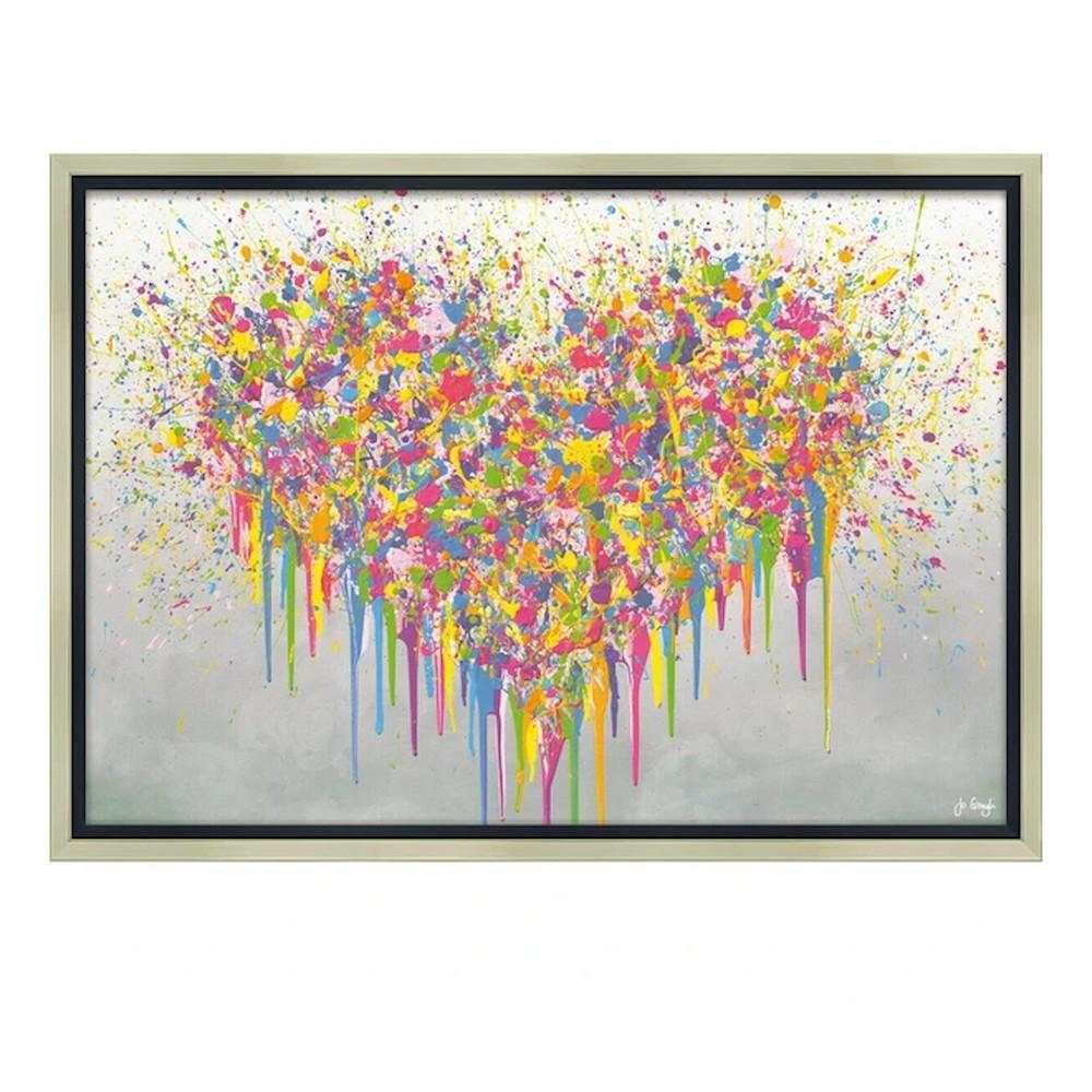 アートパネル ジョー ゴフ 「レット ユア ラブ フロー」 【直送品】 返品・キャンセル・他商品と同時購入は不可