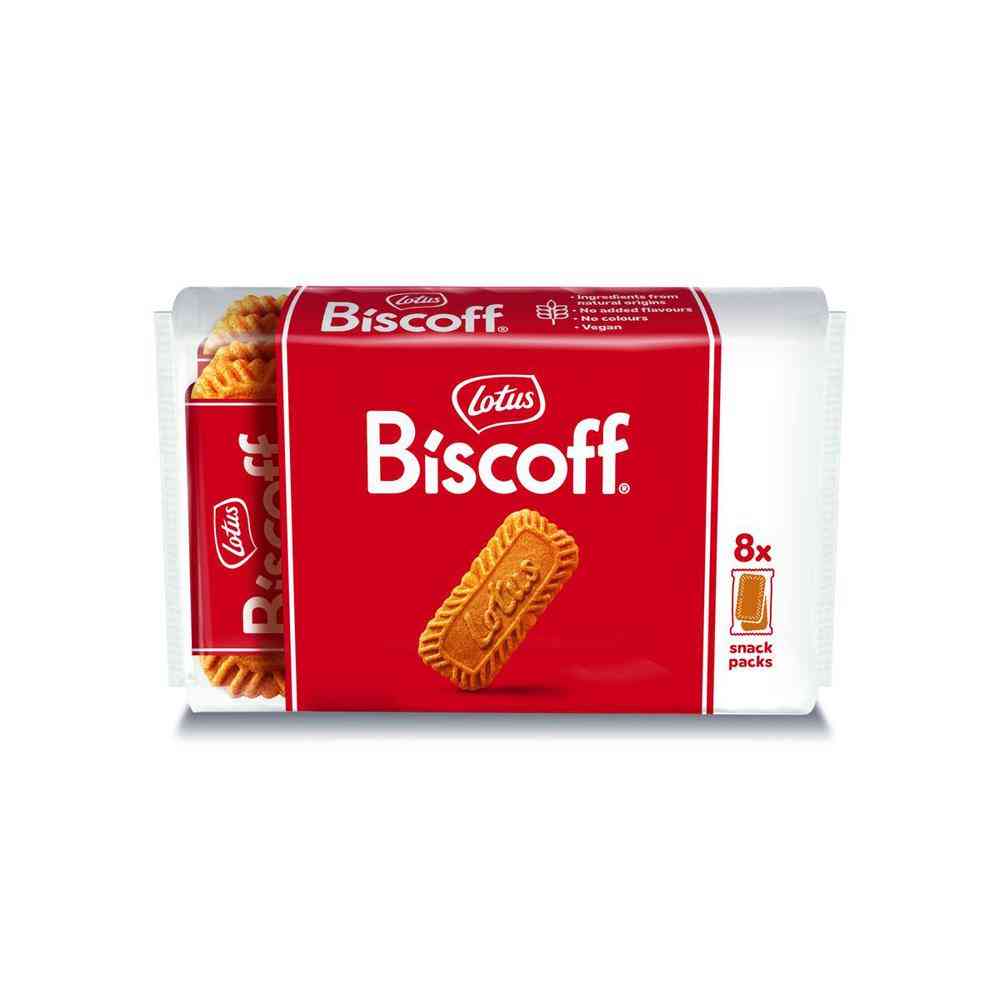 ◆エヌアイエス ロータス ビスコフ オリジナル カラメル ビスケット 124g [12個セット]
