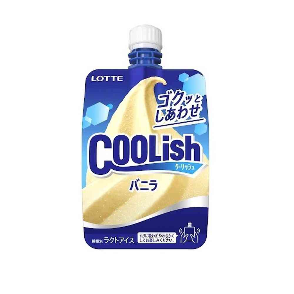 ◆ロッテ クーリッシュ バニラ 140ml×24個