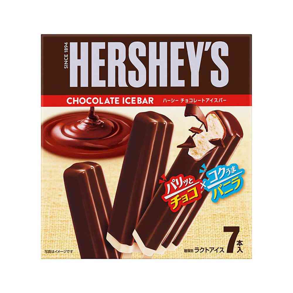 ◆ロッテ HERSHEY’S チョコレート アイスバー371ml×8個[直送品・クール便] 返品・キャンセル・他商品と同時購入は不可
