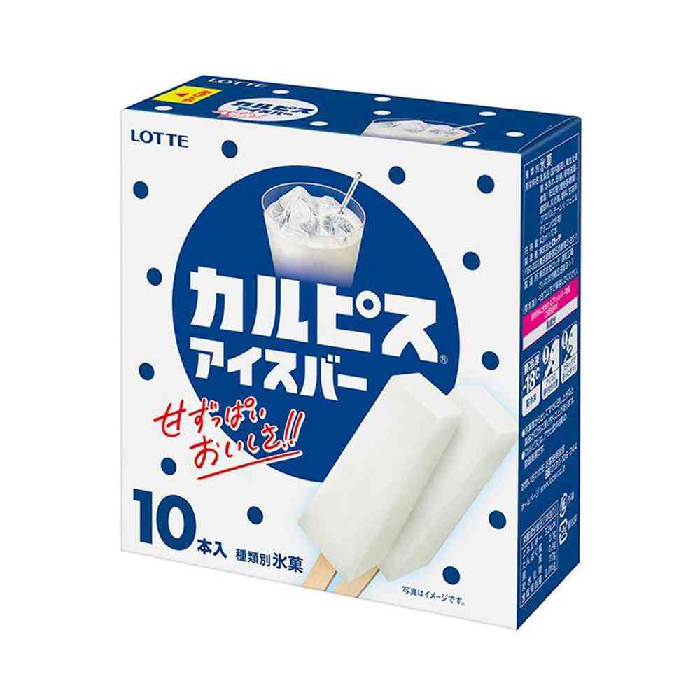 ◆ロッテ カルピス （R） アイスバー マルチ430ml×8箱[直送品・クール便] 返品・キャンセル・他商品と同時購入は不可