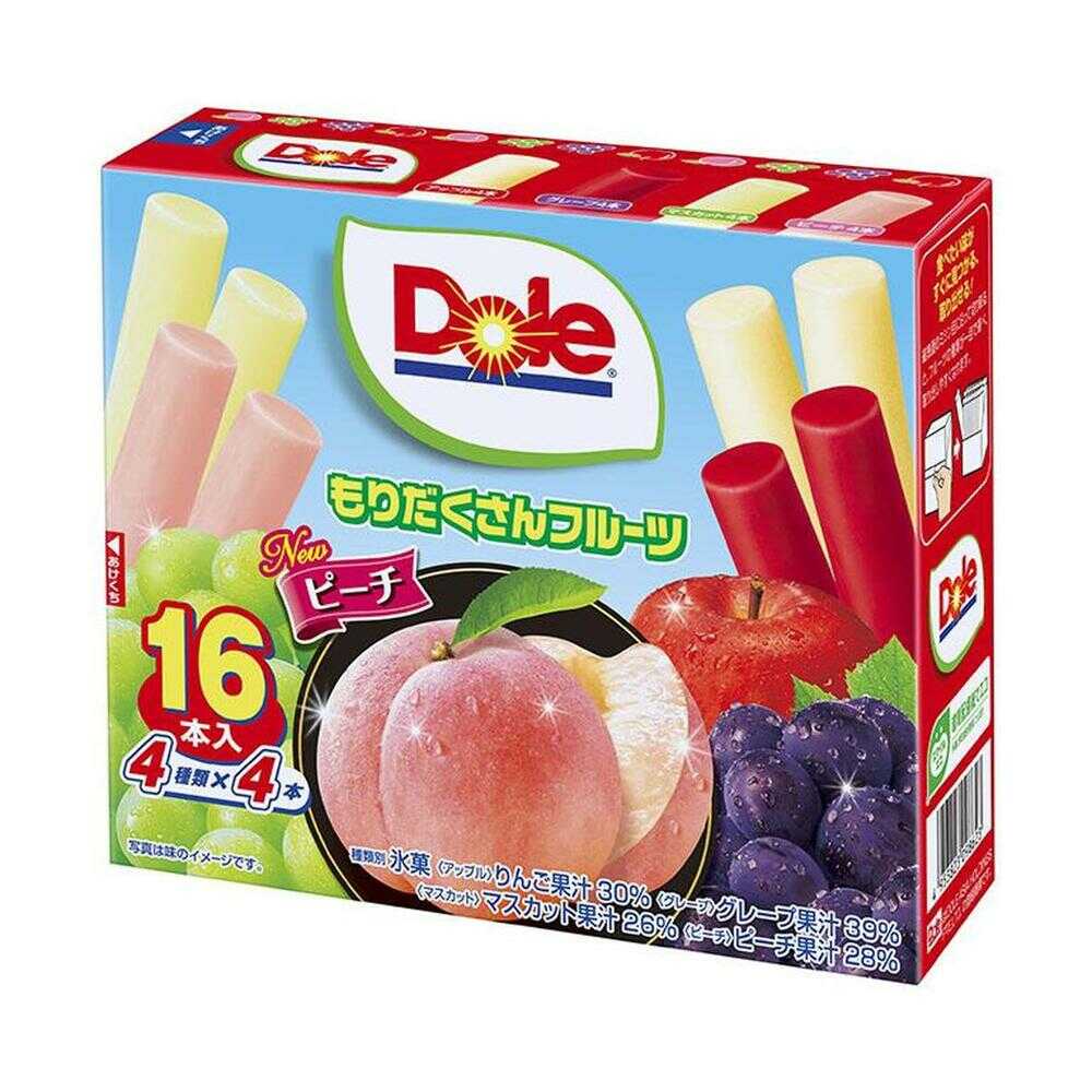 ◆［アイス］ ロッテ Dole もりだくさんフルーツ 400ml×8個 メーカー直送 クール便 ▼返品・キャンセル不可[他商品との同時購入不可]