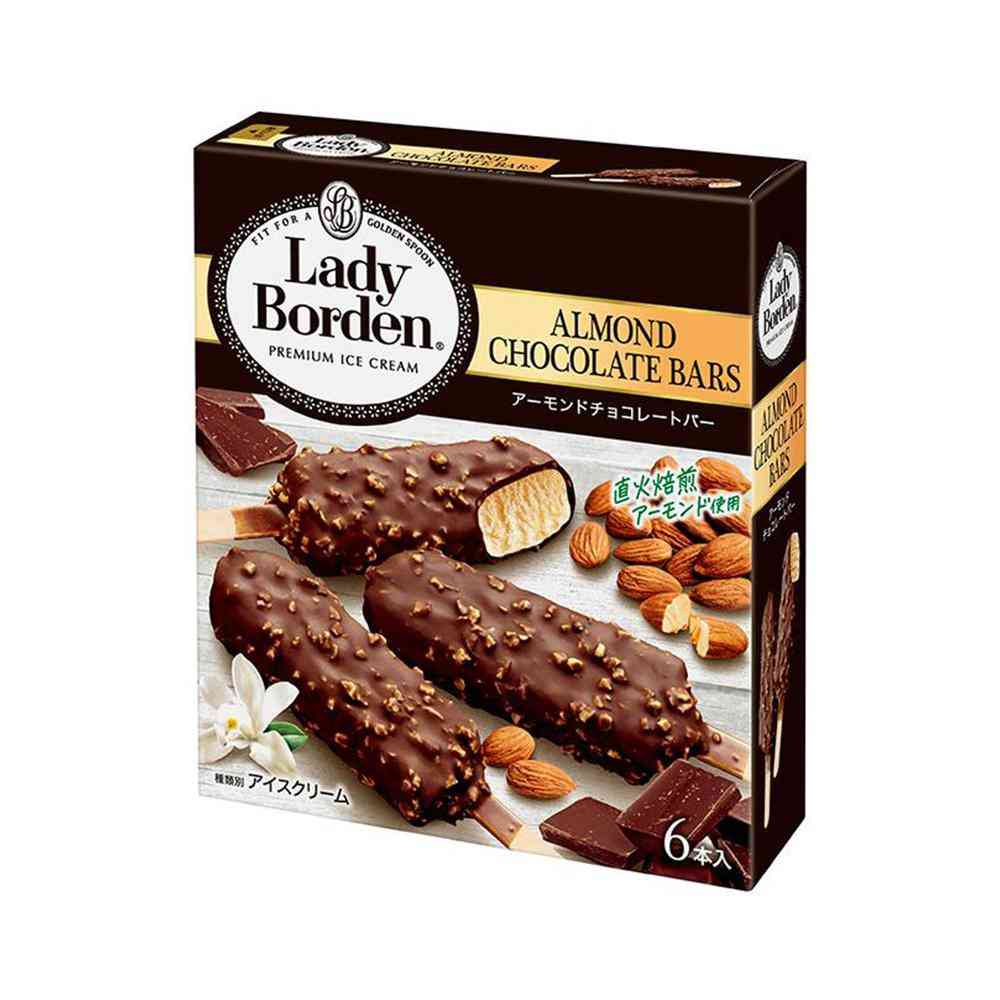 ◆ロッテ レディーボーデン マルチ  アーモンド チョコレート バー300ml×10箱[直送品・クール便] 返品・キャンセル・他商品と同時購入は不可