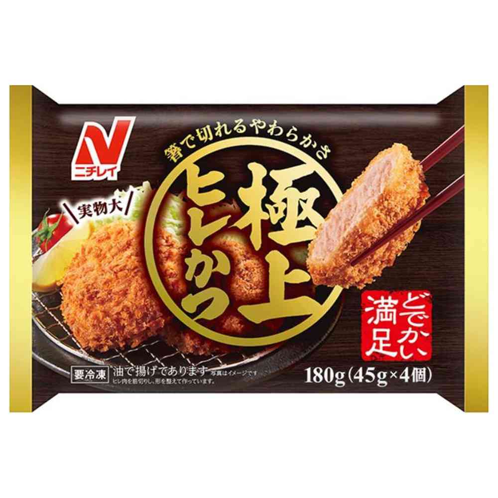 ◆ニチレイ 極上ヒレかつ4個入×12袋[直送品・クール便] 返品・キャンセル・他商品と同時購入は不可