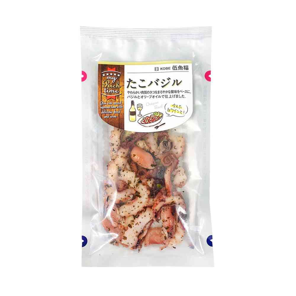◆[冷蔵] 伍魚福 たこバジル32g×10個[直送品・クール便] 返品・キャンセル・他商品と同時購入は不可
