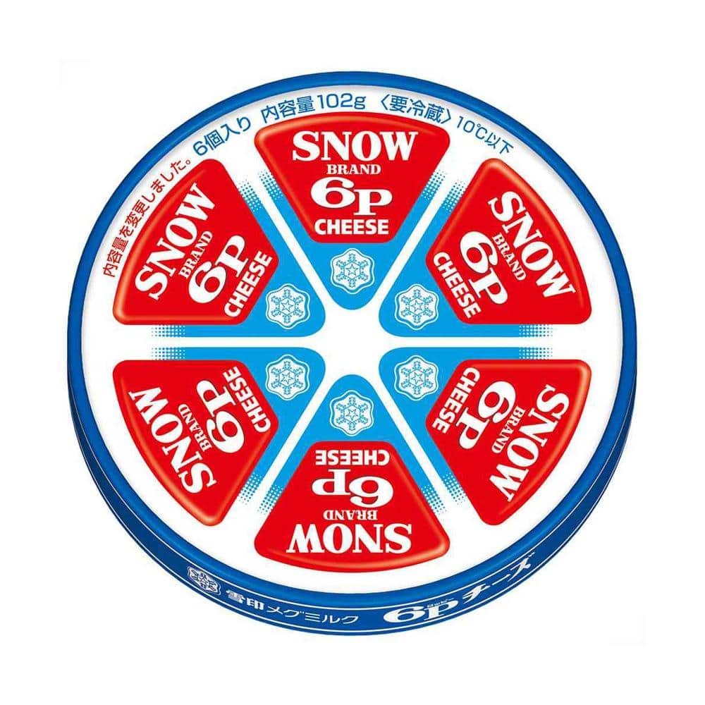 ◆[冷蔵] 雪印 6Pチーズ102g×6個[直送品・クール便] 返品・キャンセル・他商品と同時購入は不可