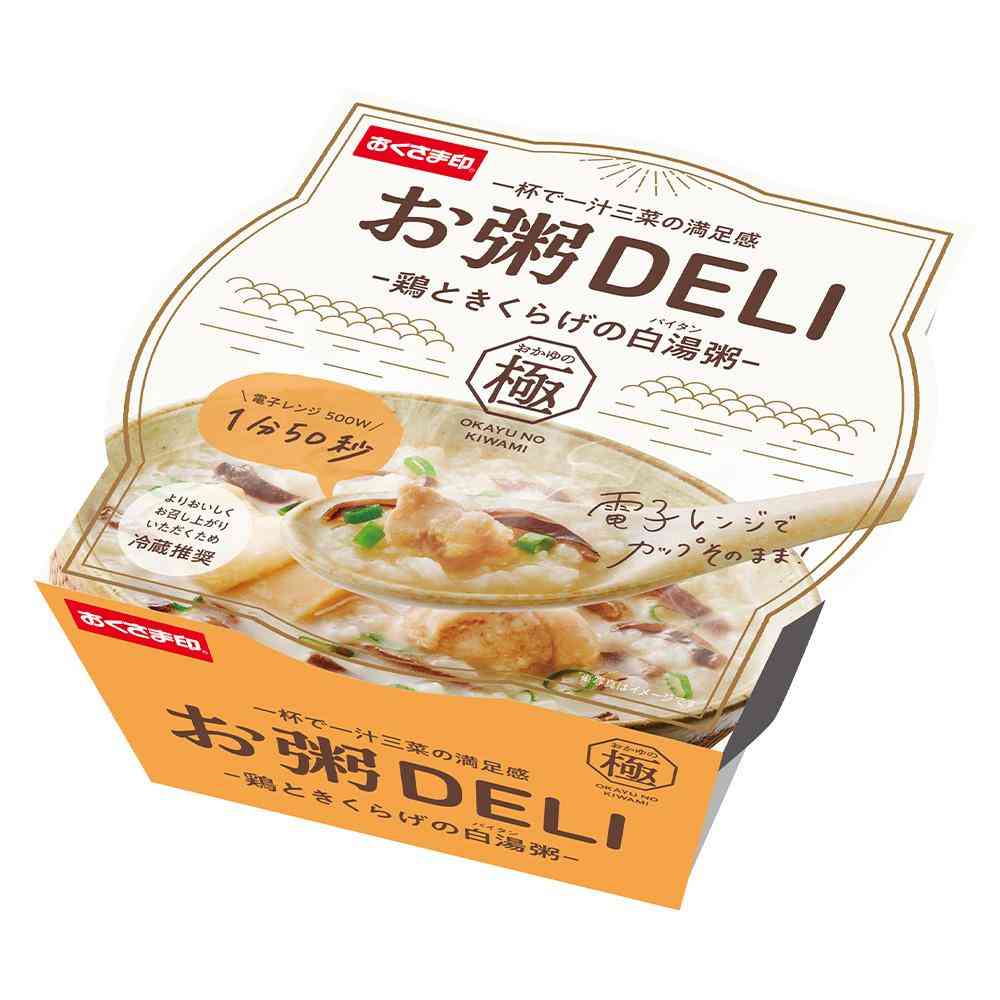 ◆[冷蔵] 幸南食糧 お粥DELI 鶏ときくらげの白湯粥250g×12個[直送品・クール便] 返品・キャンセル・他商品と同時購入は不可