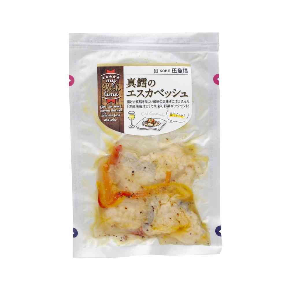 ◆[冷蔵] 伍魚福 真鱈のエスカベッシュ60g×10個[直送品・クール便] 返品・キャンセル・他商品と同時購入は不可