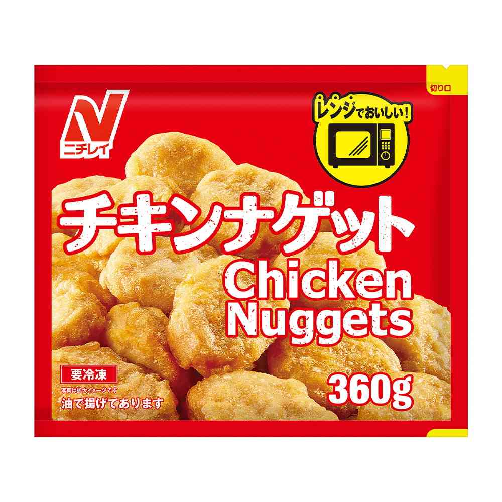 ◆ニチレイ チキンナゲット360g×12袋[直送品・クール便] 返品・キャンセル・他商品と同時購入は不可