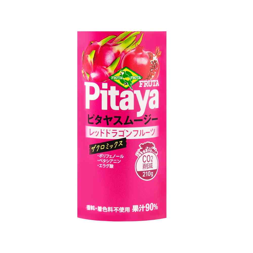 ◆[冷蔵] フルッタフルッタ ピタヤスムージー195g×30本[直送品・クール便] 返品・キャンセル・他商品と同時購入は不可