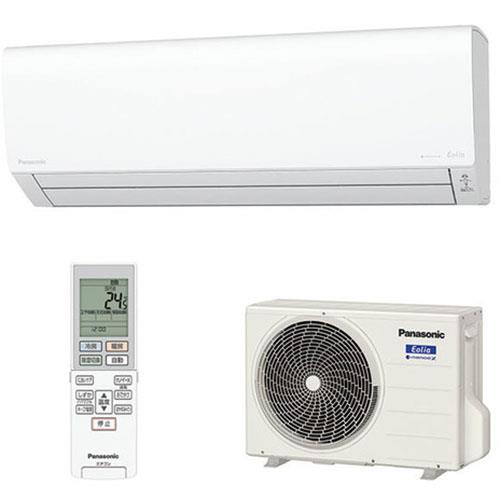 【長期保証付】エアコン 8畳用 標準工事費込み 2.5kw パナソニック エオリア Eolia CS-K254D-W クリスタルホワイト 電源100V