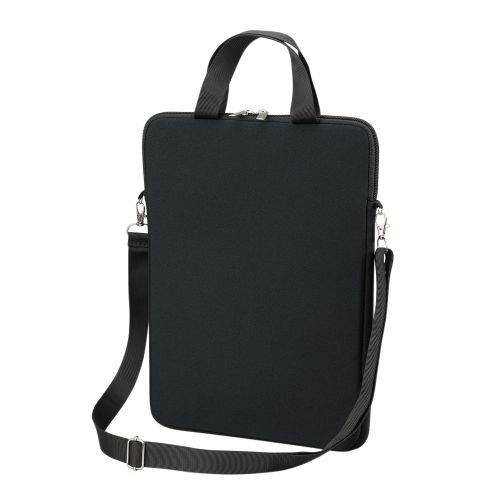 アーテック クッション付PCタブレットケース ショルダー付 ブラック 91846