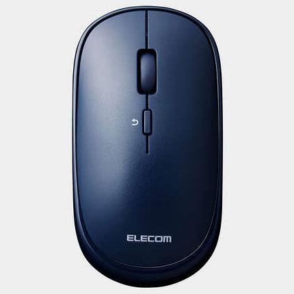 エレコム(ELECOM) M-TM10DBBU ブルー 2.4GHz無線 ワイヤレスモバイルマウス Slint スリント 4ボタン