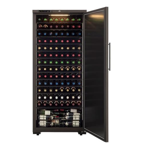 【標準設置料金込】【長期保証付】フォルスター(forster) ST-408-WK ロングフレッシュ 日本製ワインセラー 120本収納 右開き 鋼板扉 酷暑対応 インバーターセラー