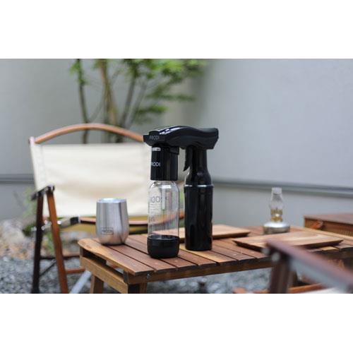 PRODI(プロディ) PRODI ソーダガン ブラック 家庭用炭酸飲料メーカー