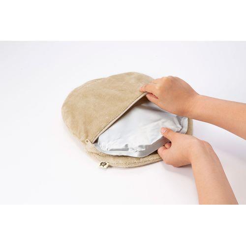 スリーアップ(Three-up) EWT-2162GG(グレージュ) 蓄熱式エコ湯たんぽ ぬくぬく フランネルver