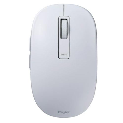 ナカバヤシ MUS-BKF219W(ホワイト) Bluetooth静音5ボタンBlueLEDマウス