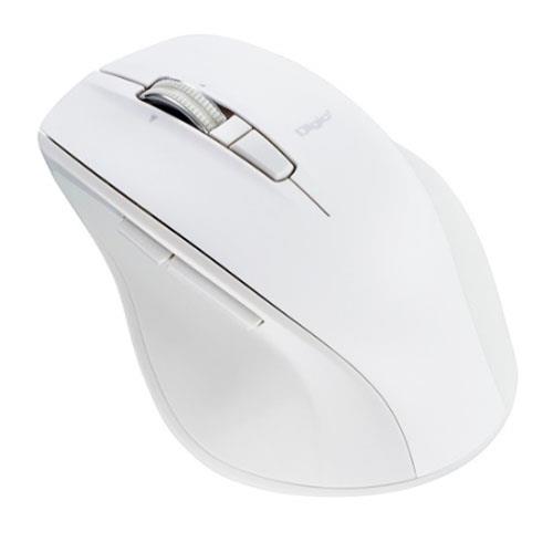 ナカバヤシ MUS-BKF165NW Nホワイト 高速スクロールホイール搭載 神速シリーズBluetooth静音5ボタンBlueLEDマウス