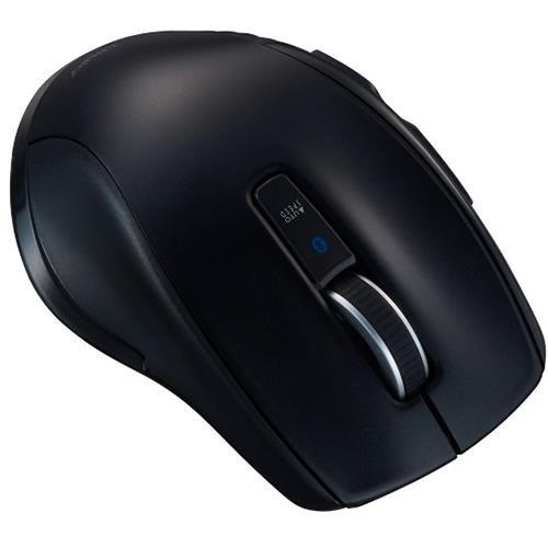 ナカバヤシ MUS-BKF228BK ブラック F_line Bluetooth静音5ボタンBlueLEDマウス