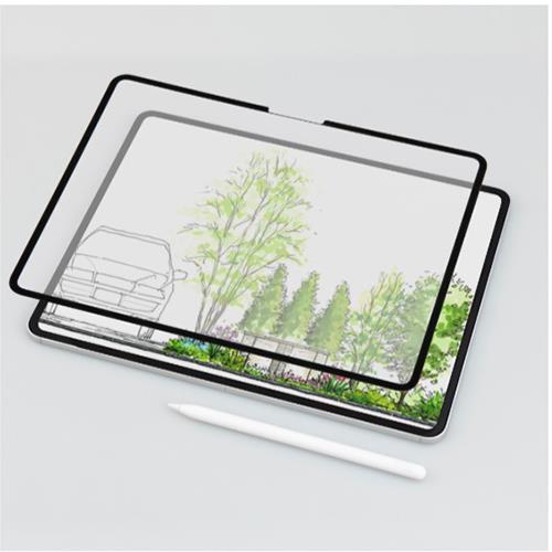 ナカバヤシ TBF-IPP242FDGPK 13インチ iPad Pro(M4) 用着脱式ペーパータッチフィルム