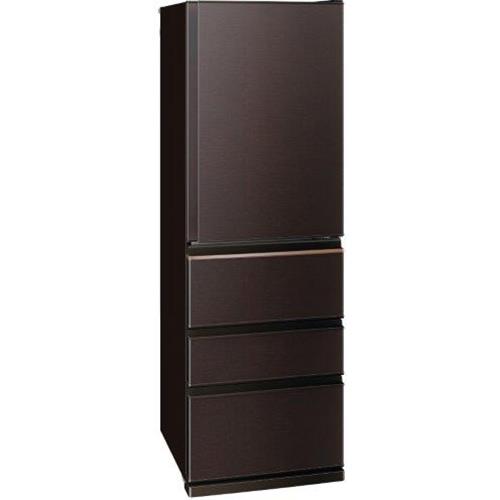 三菱ブラウン4ドア冷蔵庫 LED照明付き ノンフロン冷蔵庫 三菱ブラウン4ドア冷蔵庫 LED照明付き ノンフロン冷蔵庫