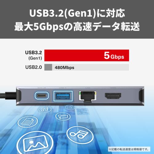 バッファロー(BUFFALO) LUD-U3-CU302SV USB Type-C ドッキングステーション