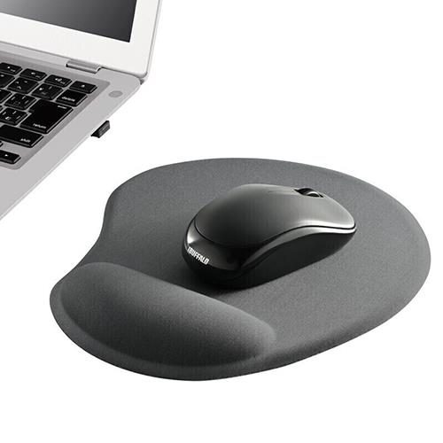 バッファロー(BUFFALO) BSPD16PK(ピンク) BSPD16シリーズ低反発リストレストマウスパッド