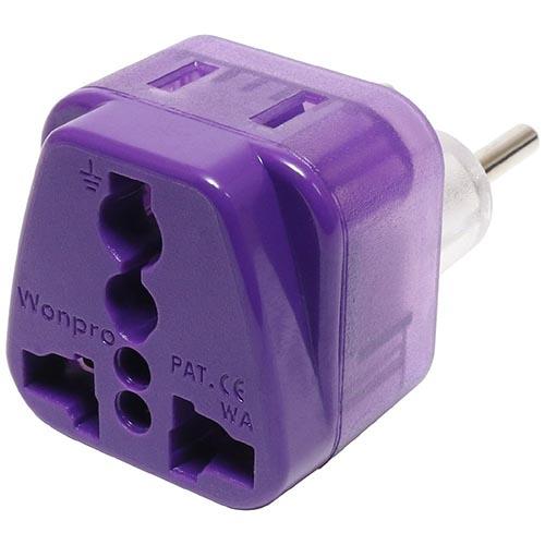 ミヨシ MBA-WC(Cタイプ) 海外電源変換アダプタ Wコンセント