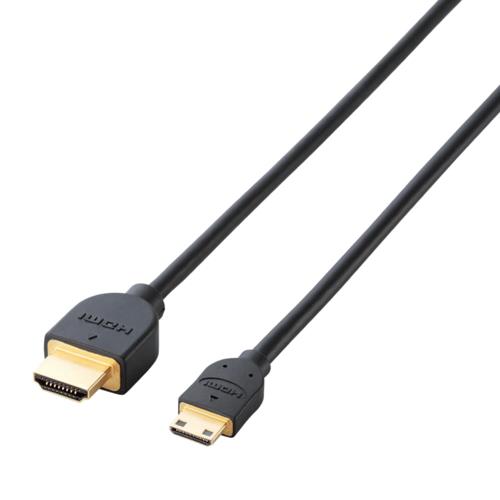 エレコム(ELECOM) DH-HD14EM30BK ブラック イーサネット対応 HDMI-Miniケーブル 3m