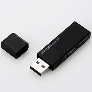 エレコム(ELECOM) MF-MSU2B16GBK(ブラック) MF-MSU2BBKシリーズ USB2.0メモリ 16GB