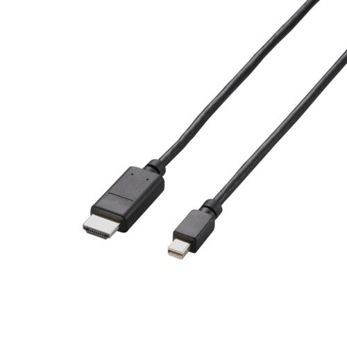 エレコム(ELECOM) AD-MDPHDMI30BK ブラック MiniDisplayPort-HDMI変換ケーブル 3m