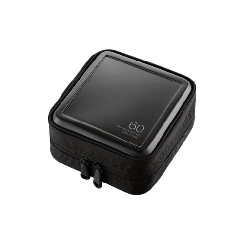 エレコム(ELECOM) CCD-HB60BK(ブラック) Blu-ray・CD・DVD対応ファスナーケース 60枚