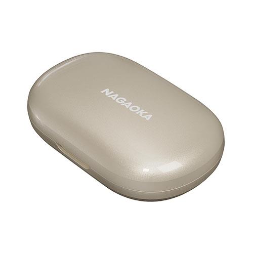ナガオカ BT832OWSBE ベージュ 完全ワイヤレスイヤホン オープンイヤー Bluetooth5.3