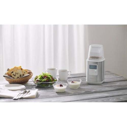 ビタントニオ(Vitantonio) VYG60W ヨーグルトメーカー ホワイト 水切りフィルター レシピブック付き 幅広い温度設定 タイマー