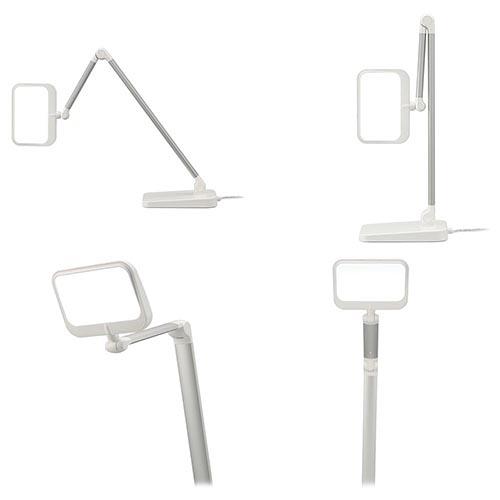 オーム電機(OHM) ODS-LDR2KW ホワイト LEDデスクライト