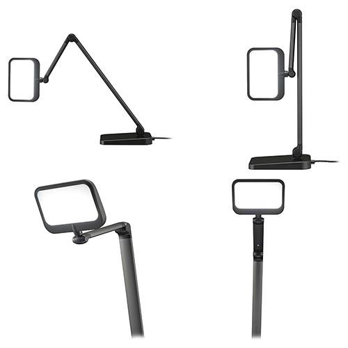 オーム電機(OHM) ODS-LDR4KK ブラック LEDデスクライト