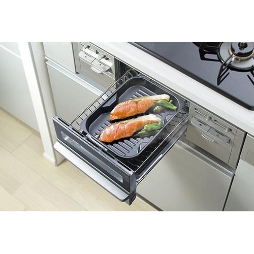 イシガキ産業 4205 グリル名人+スタッキングプレート・浅型 1.1L スチール プレート