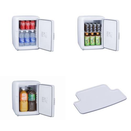 【長期保証付】ツインバード(TWINBIRD) HR-EB08W ホワイト 2電源式ポータブル電子保冷保温ボックス 冷温庫 20L