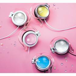 JVC HP-AL102-WP ホワイト&ルビーピンク アームレスヘッドホン