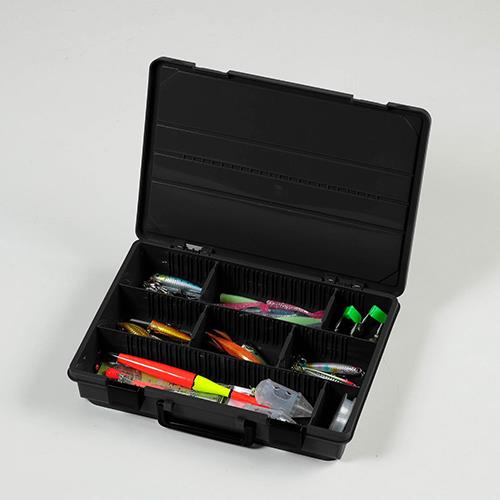 ベストコ MA-4032 ブラック 小物収納 パーツストレージ ボックス 仕切付 Boiteリビング