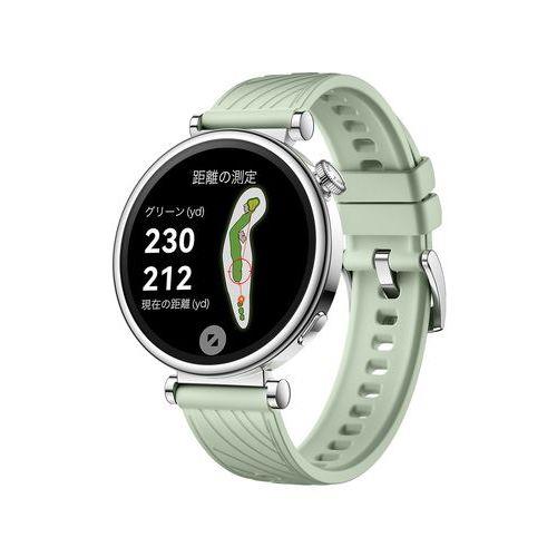 HUAWEI WATCH GT 4 グリーン ゴルフナビ スマートウォッチ HUAWEI WATCH GT 4 46mm グリーン ゴルフナビ機能搭載