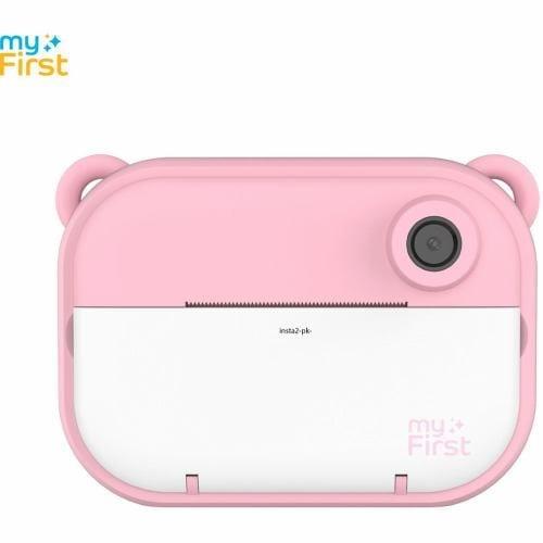 Oaxis(オアキシス) FC2401SA-PK01 myFirst Camera Insta II ピンク1200万画素 感熱紙ラベルプリンター機能付 動画撮影 microSD4GB付