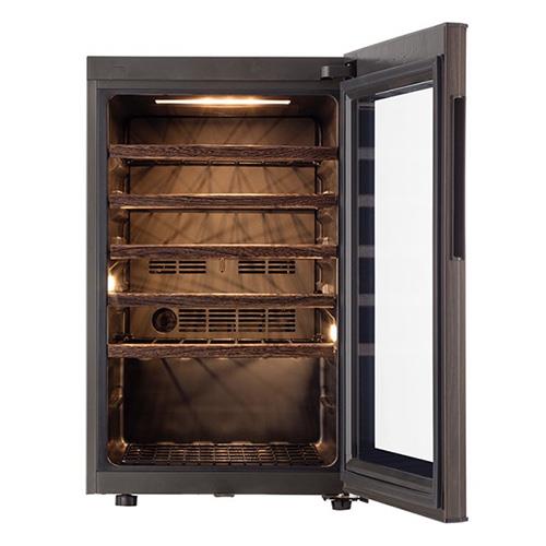 【設置+リサイクル】フォルスター(forster) SG-121GS-WB ワインセラー 49本収納 右開き 1温度タイプ 長期熟成 酷暑対応 木目デザイン