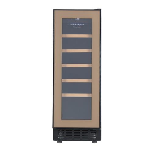 【設置+リサイクル+長期保証】フォルスター(forster) FJP-57GS BN ワインセラー 20本収納 右開き 1温度タイプ 酷暑対応 ビルトイン可 スライドラック 冷気強制循環式 ブラウン