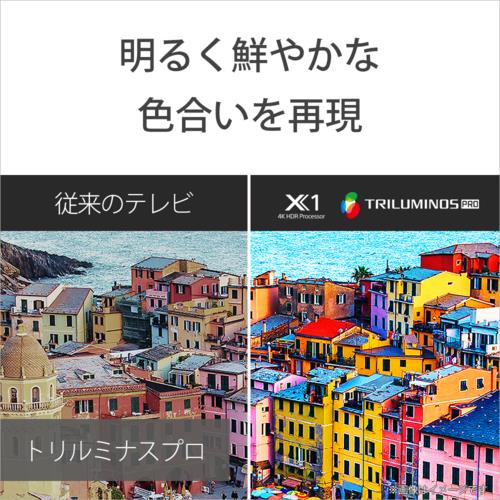 【設置+長期保証】ソニー(SONY) KJ-43X80L BRAVIA 4K液晶テレビ 4Kチューナー内蔵 43V型