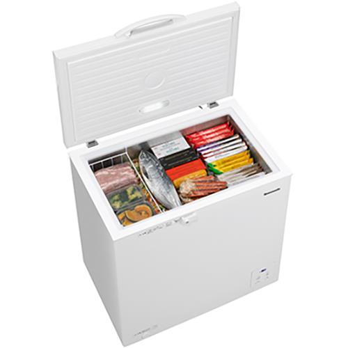 【設置】パナソニック(Panasonic) NR-FC20M1-W ホワイト 1ドア冷凍庫 上開き 199L 幅823mm