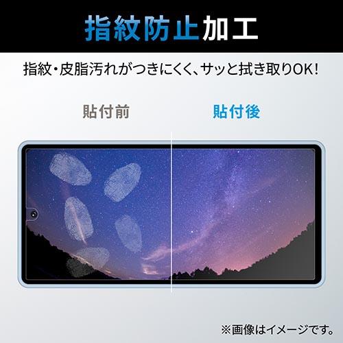 エレコム(ELECOM) PM-P231FLF Google Pixel 7a フィルム 指紋防止 反射防止