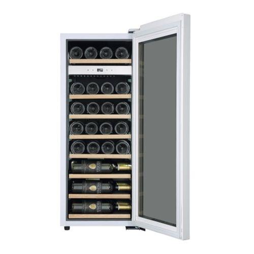 【標準設置料金込】フォルスター(forster) FJE-76GS WH 薄型ワインセラー Essential エッセンシャル 29本収納 スライドラック オートクローズ扉 1温度タイプ ホワイト